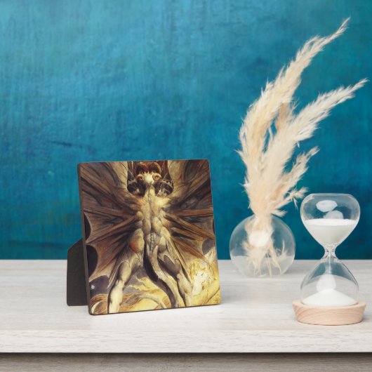 William Blake Red Dragon Plaque Fotoplatte (InSitu)