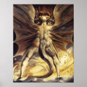 William Blake Red Dragon Poster (Vorne)