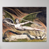 William Blake Satan Exulting over Eve Poster (Vorne)