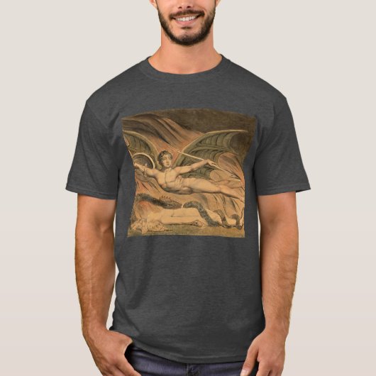 William Blake - Satan triumphiert über Eva T-Shirt (Vorderseite)