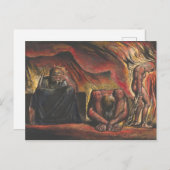 William Blake Skofeld in Geister geschmiedete Mana Postkarte (Vorne/Hinten)