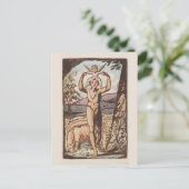 William Blake, Songs of Experience, Antique Print Postkarte (Stehend Vorderseite)