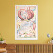William Blake | Songs of Innocence; Säugling Joy, Leinwanddruck (Insitu (Wohnzimmer))