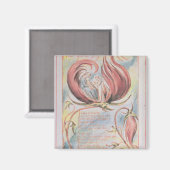William Blake | Songs of Innocence; Säugling Joy, Magnet (Vorderseite/Rückseite)