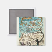 William Blake | Songs of Innocence, Titelseite Magnet (Vorderseite/Rückseite)