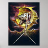 William Blake The Ancient of Days Painting Poster (Vorne)