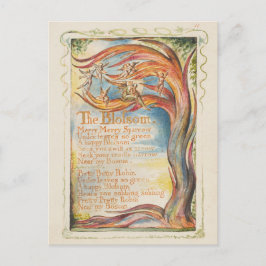 William Blake "The Blossom" Postcard Postkarte