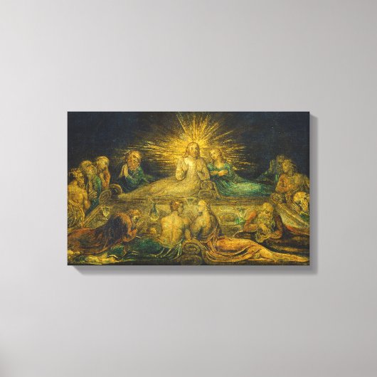 William Blake | The Last Supper, 1799 (tempera on Leinwanddruck (Vorderseite)
