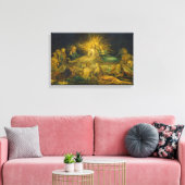 William Blake | The Last Supper, 1799 (tempera on Leinwanddruck (Insitu (Wohnzimmer))