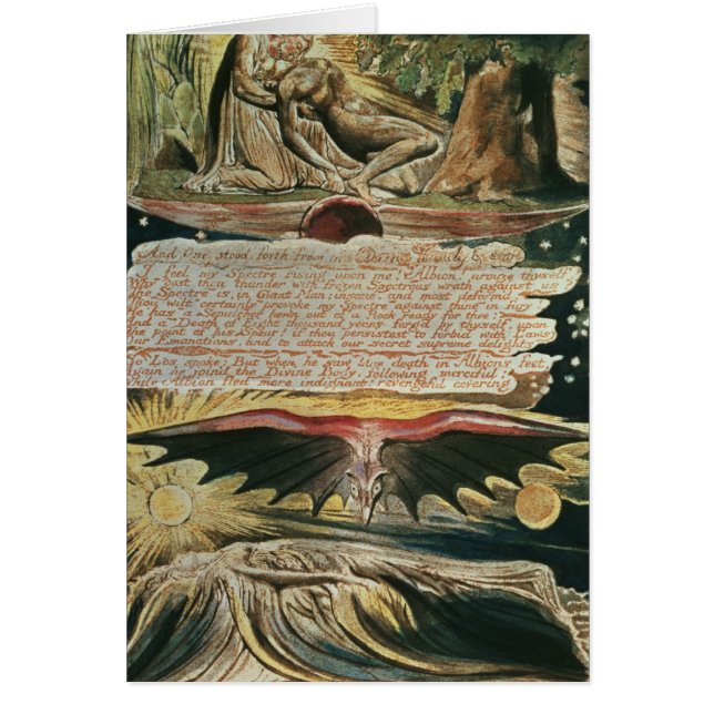 William Blake | "Und man trat vor" (Vorne)