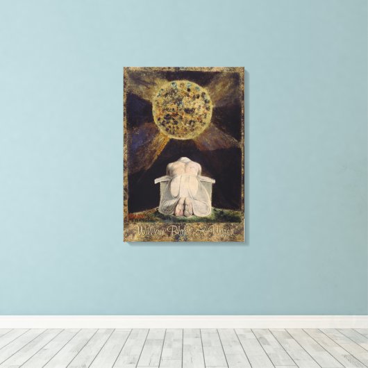William Blake Urizen CC0487 Leinwanddruck (Insitu (Holzboden))