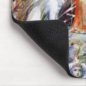 William Blake: Vor dem Göttlichen Thron Mousepad (Ecke)