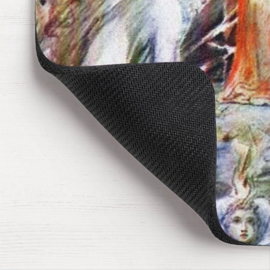 William Blake: Vor dem Göttlichen Thron Mousepad (Ecke)