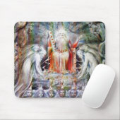 William Blake: Vor dem Göttlichen Thron Mousepad (Mit Mouse)