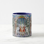 William Blake: Vor dem Göttlichen Thron Tasse (Zentrum)