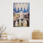 William Blake: Wenn die Morgenstars sangen.. Poster (Küche)