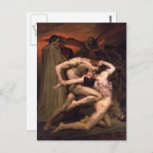 William Bouguereau- Dante und Virgil in der Hölle Postkarte (Vorne/Hinten)