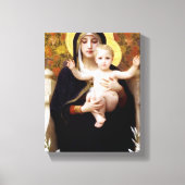 William Bouguereau - Die Madonna von den Lilien Leinwanddruck (Vorderseite)