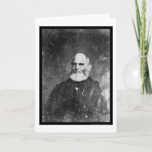 William Bryant Daguerreotype 1851 Karte (Vorderseite)