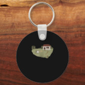 William Butler Yeats W.b. Yeats Etry Innis Em Gift Schlüsselanhänger (Vorderseite)