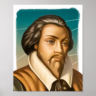 William Byrd, englischer Komponist Poster