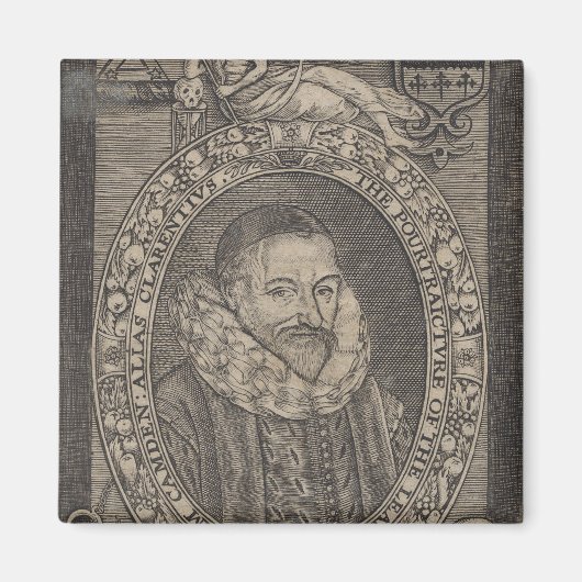 William Camden, c.1636 Magnet (Vorne)