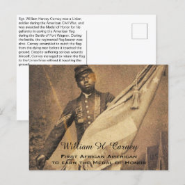 William Carney Postkarte