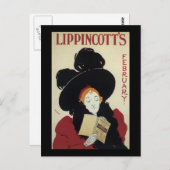 William Carqueville Lippincott im Februar Postkarte (Vorne/Hinten)