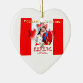 William & Catherine Canada Royal Tour Keramik Ornament (Rechts)