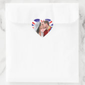 William & Catherine Royal Wedding Kiss Stickers (Tasche)