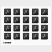William Cavendish- Bentinck Quadratischer Aufkleber (Blatt)