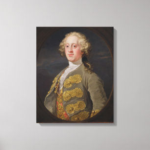 William Cavendish, Marquise von Hartington, späte Leinwanddruck