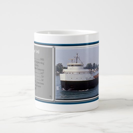 William Clay Ford Info Jumbo-Tasse (Vorderseite)