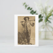 William Cody - Frontiersman (Sepia) Postkarte (Stehend Vorderseite)