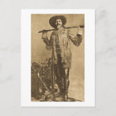 William Cody - Frontiersman (Sepia) Postkarte (Vorderseite)