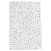 William Confetti Watercolor Dots Geschenktasche Mittlere Geschenktüte (Vorderseite)