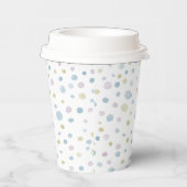 William Confetti Watercolor Dots Paper Cup Pappbecher (Rechts)