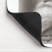 William Cullen Bryant & Nature Zitat Mousepad (Ecke)