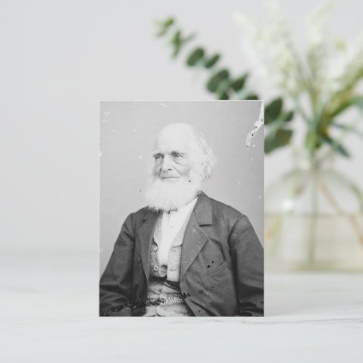William Cullen Bryant Postkarte (Stehend Vorderseite)