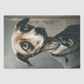 William - Dapper Dog - Decoupage - Seidenpapier (Vorderseite)