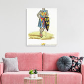 William de Longuespee, 3rd Earl of Salisbury (d.12 Leinwanddruck (Insitu (Wohnzimmer))