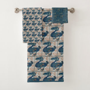 William * de Morgan Dodo Bird Badhandtuch Set