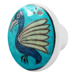 William De Morgan Dragon Keramik Knob Keramikknauf