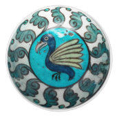 William De Morgan Dragon Keramik Knob Keramikknauf (Vorderseite)