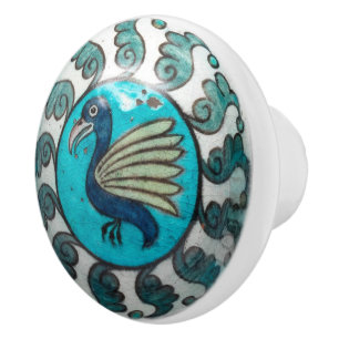 William De Morgan Dragon Keramik Knob Keramikknauf