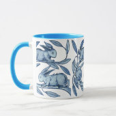 William De Morgan Rabbits Tasse (Links)