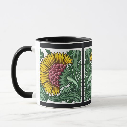 William de Morgan Tile Tasse (Links)