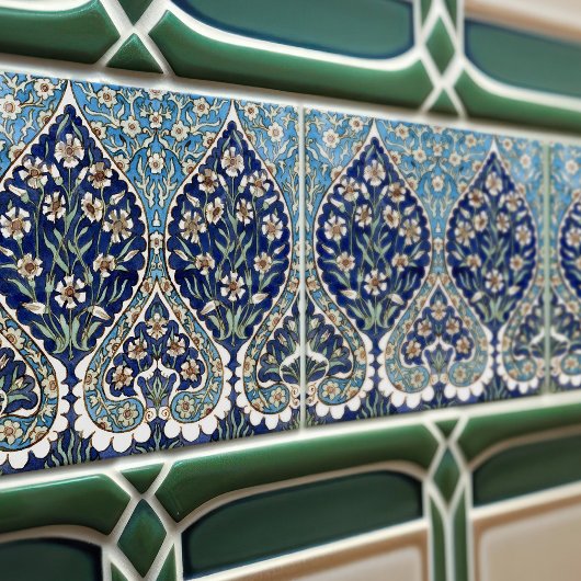 William De Morgan Unrelease Floral Timeless Fliese