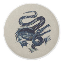 William De Morgans "Croco-Duck"-Keramik Knob