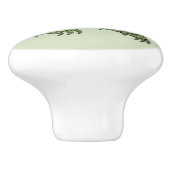 William De Morgan's Jabberwock Keramik Knob Keramikknauf (Seitenansicht)